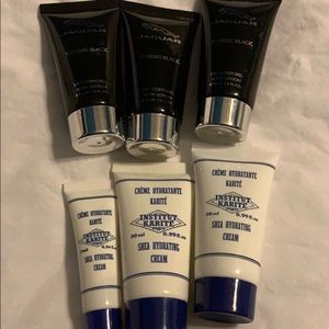Toiletries. Jaguar. Institut Karite. NEW